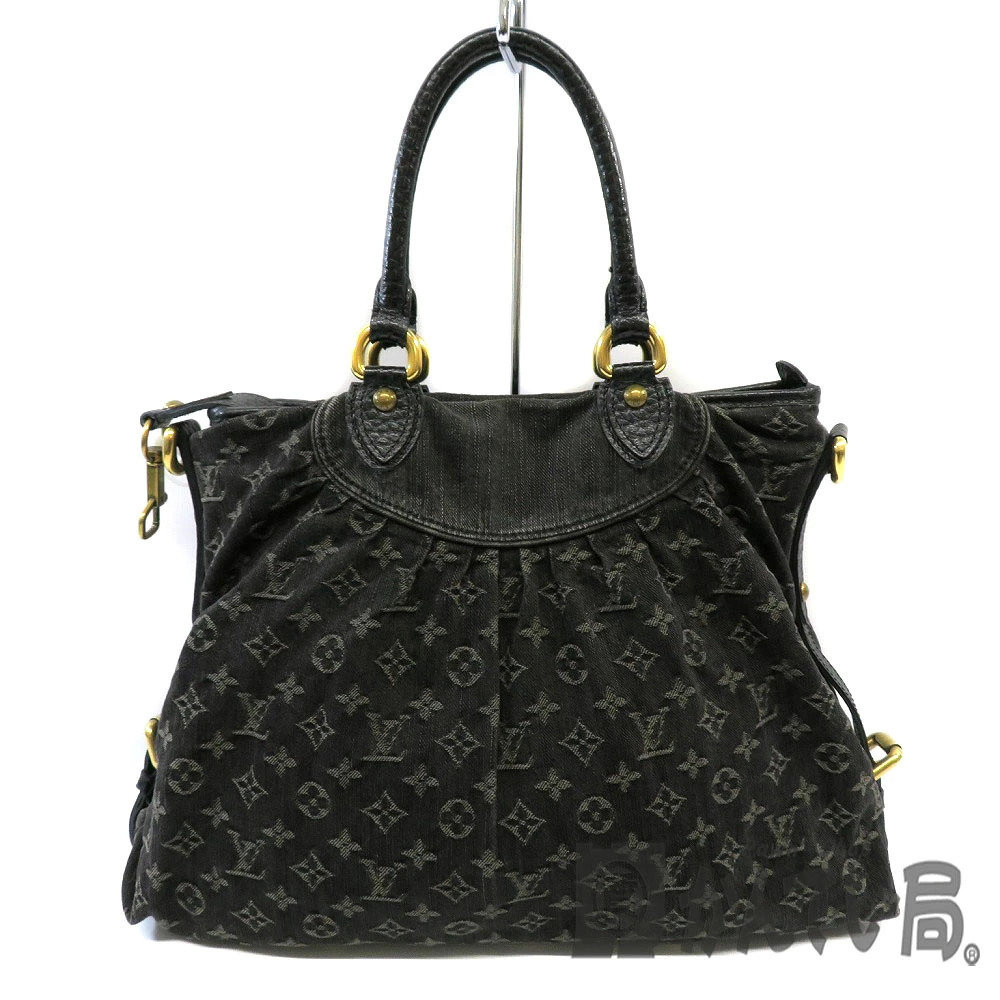 LOUIS VUITTON Neo Cabby Monogram Denim Handbag Shoulder Bag